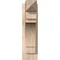 Ekena Millwork Merced Smooth Arts and Crafts Outlooker, Douglas Fir, 5 1/2"W x 16"D x 20"H OUT06X16X20MRC03SDF - alternate 4